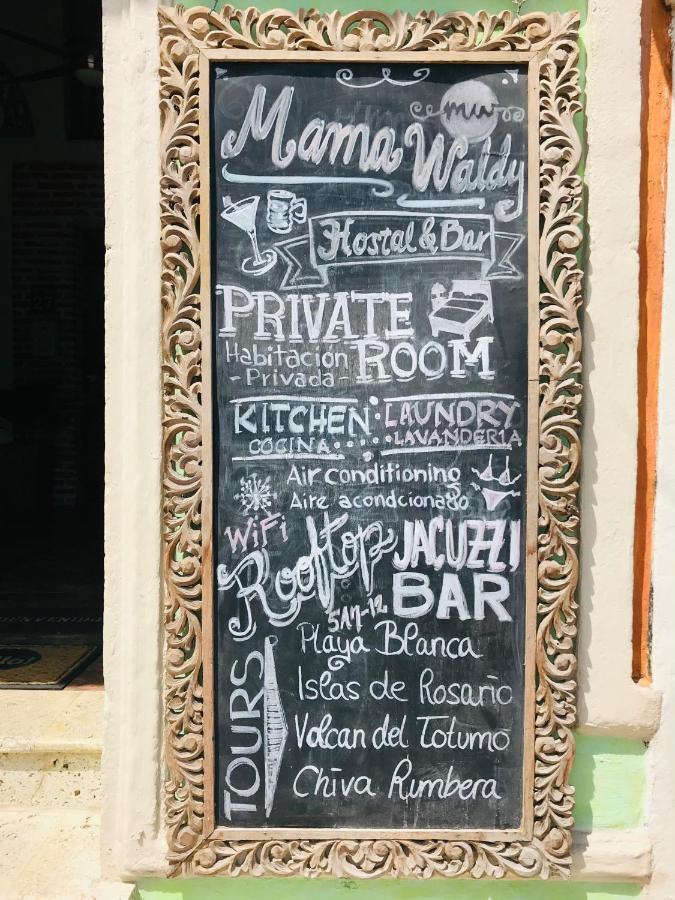 Casa Mama Waldy Hostel Cartagena Екстериор снимка